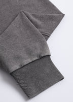 Drop-shoulder Oversized Hooded