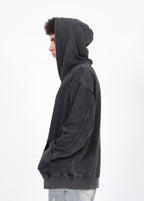 Drop-shoulder Oversized Hooded