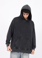 Drop-shoulder Oversized Hooded