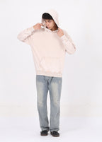 Drop-shoulder Oversized Hooded