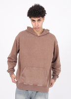Drop-shoulder Oversized Hooded