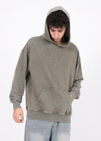 Drop-shoulder Oversized Hooded