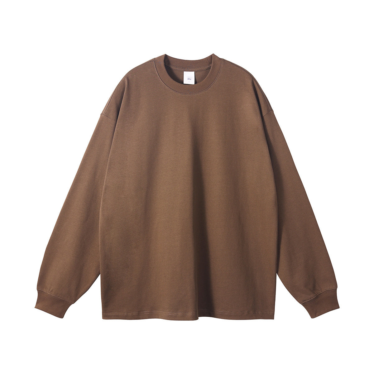 Custom Blank Graphic T-Shirt 305g Cotton Oversized T-Shirt Long Sleeve Blank Heavyweight Big and Tall T-Shirts