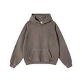 heavyweight 480grams cotton batik hoodie vintage custom washed pullover streetwear men's loose hoodie for winter