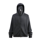 Windproof Face Mask Zip Up Hoodie