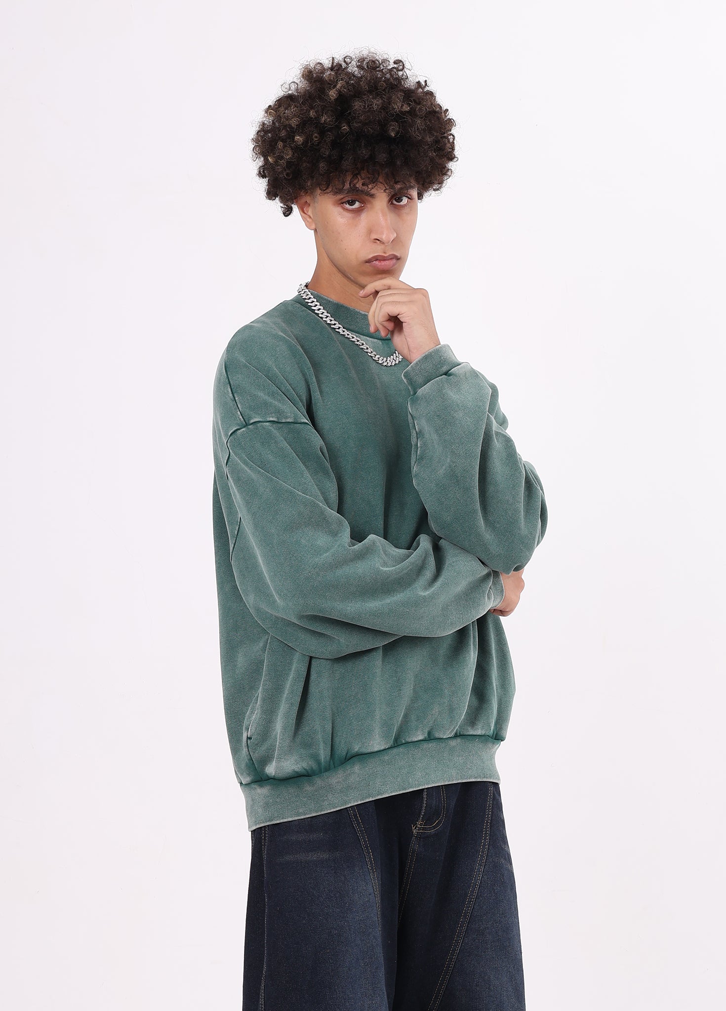 Terry Batik Sweatshirt