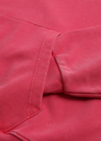 Distressed Double Yarn French Terry Hoodie