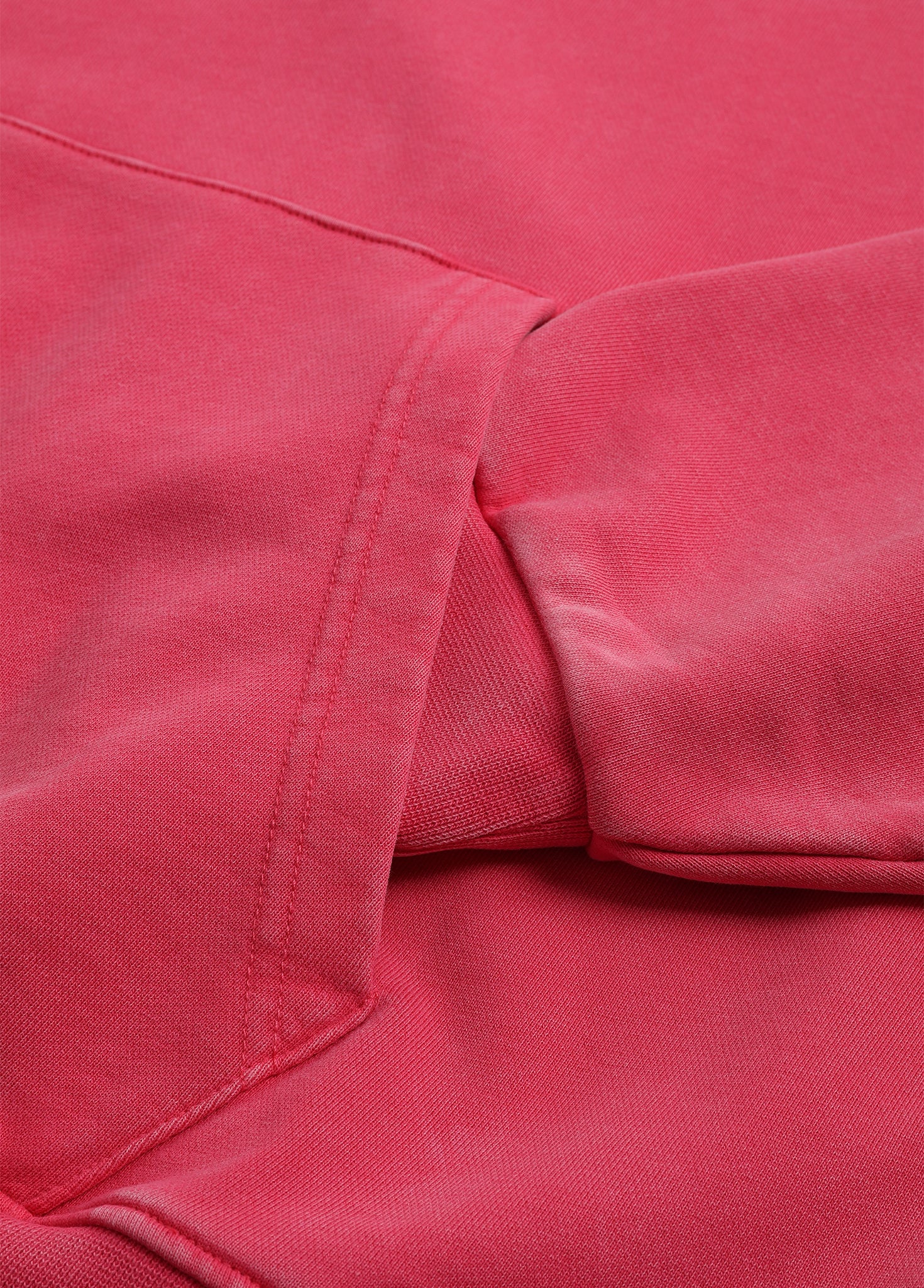 Distressed Double Yarn French Terry Hoodie