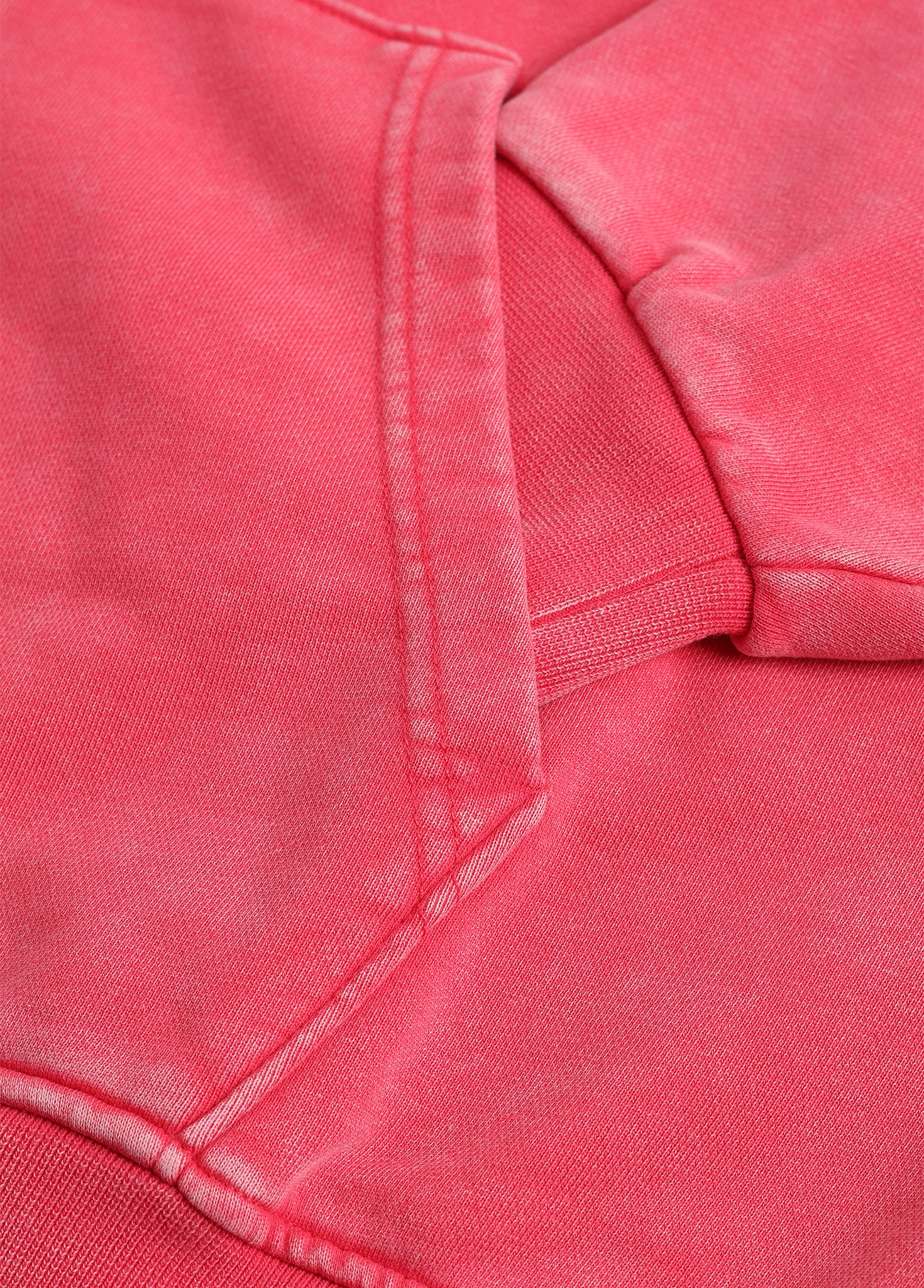 Vintage Washed Distressed Zip Up Hoodie