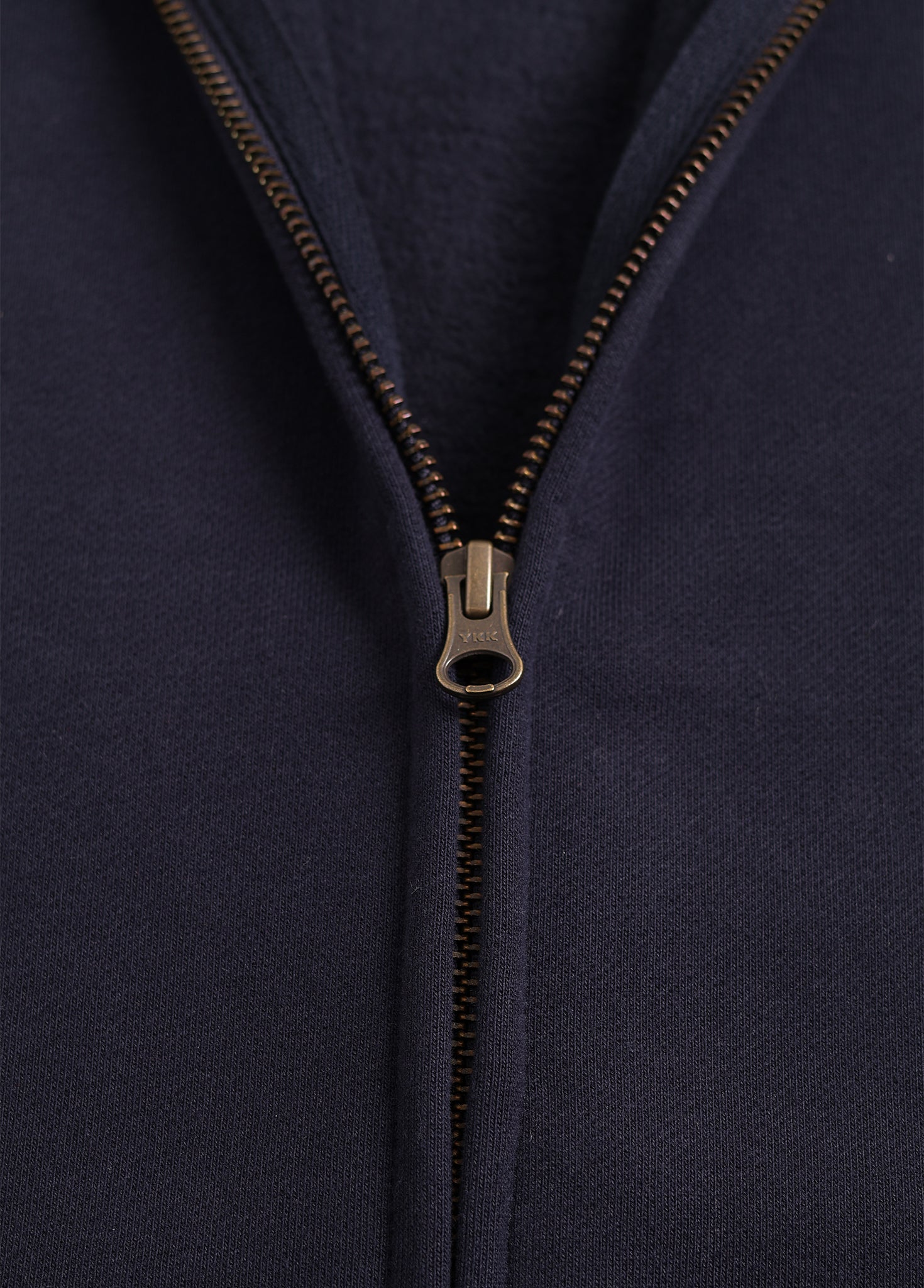Thermal Side Pockets Zip Up Hoodie