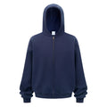 Thermal Side Pockets Zip Up Hoodie