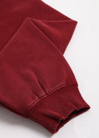 Cropped Boxy Fit Full Zip Hoodie