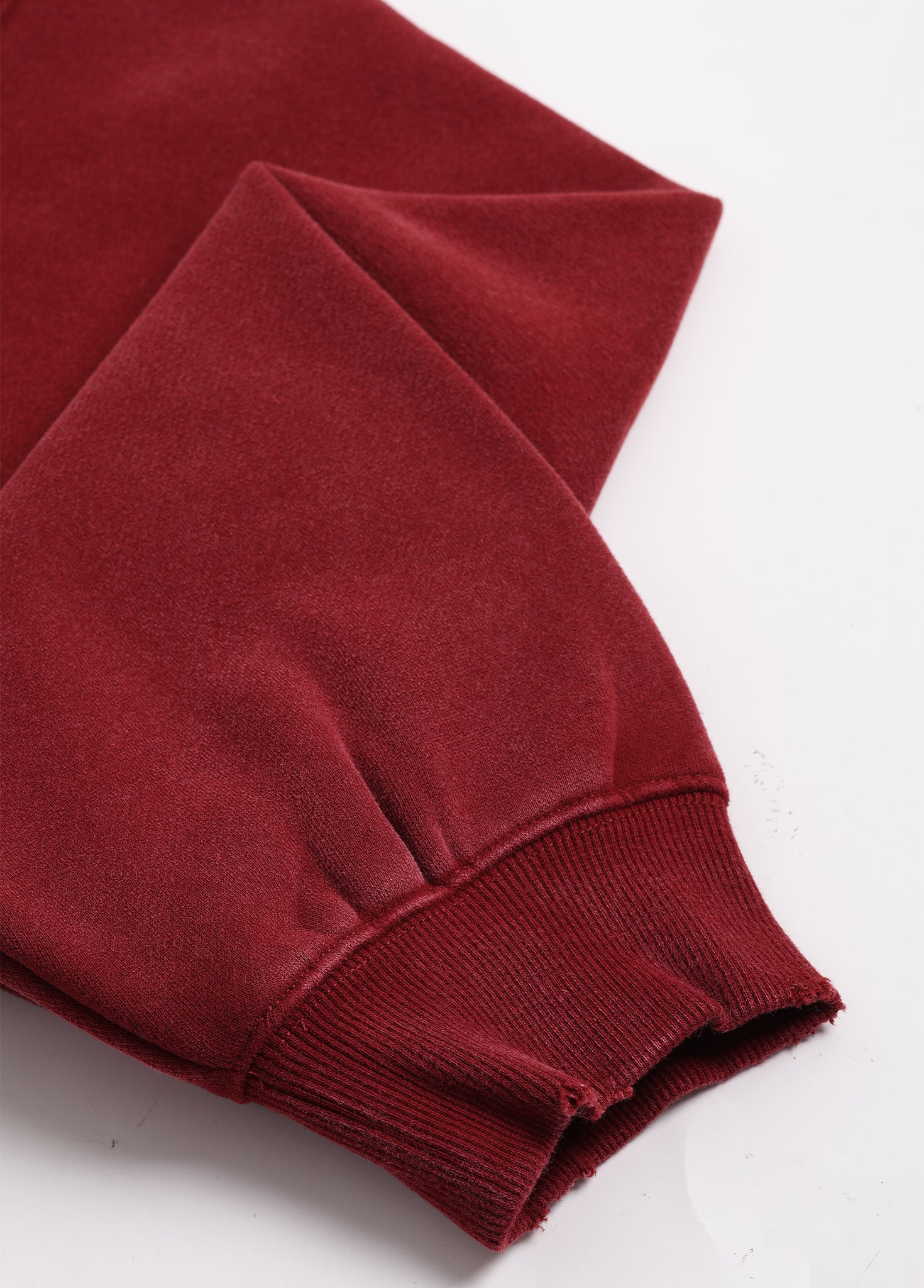 Cropped Boxy Fit Full Zip Hoodie