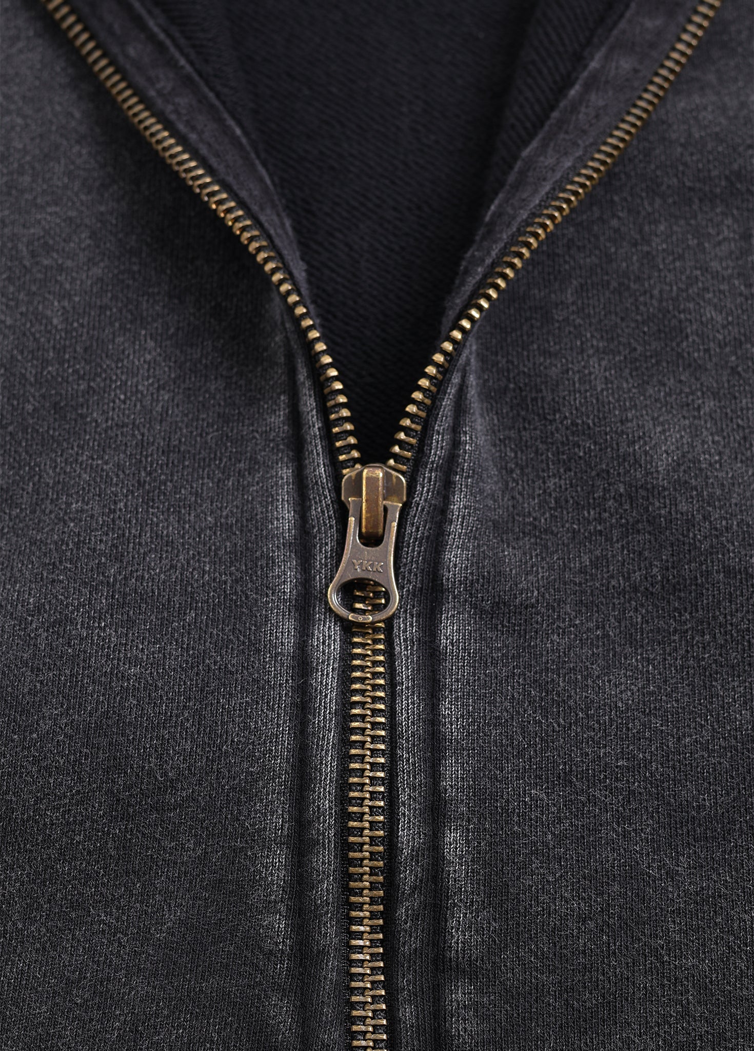 Stand Collar Spliced Sweat Jacket
