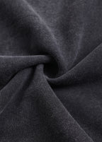 Stand Collar Spliced Sweat Jacket