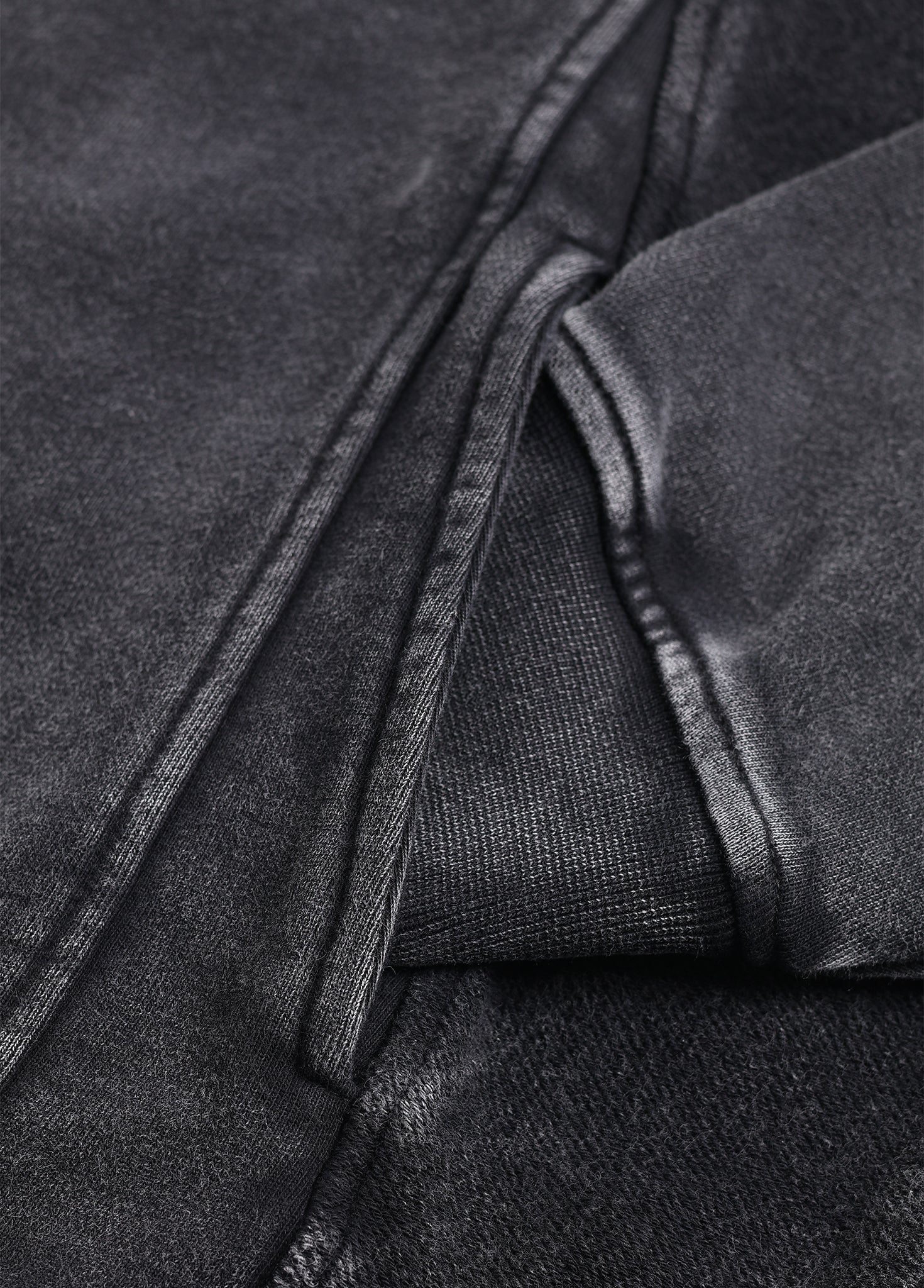 Stand Collar Spliced Sweat Jacket