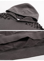 Ripped Distressed Hoodie