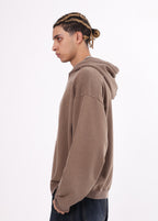 Spliced Raw Edge Wasteland Hoodie