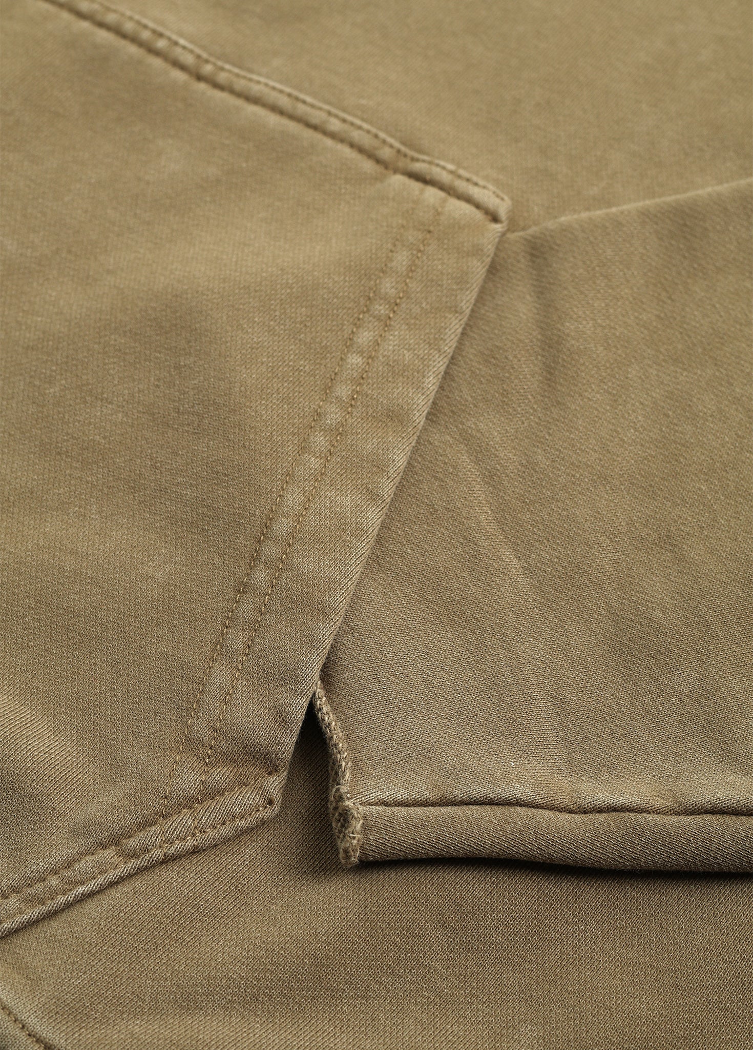 Spliced Raw Edge Wasteland Hoodie