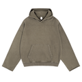 Spliced Raw Edge Wasteland Hoodie
