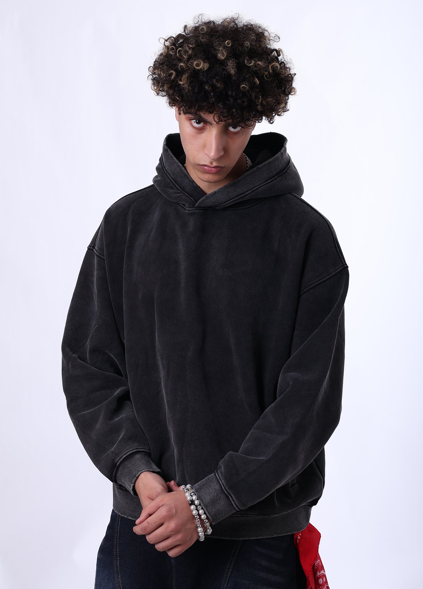 Side Pocket Brushed Hoodie
