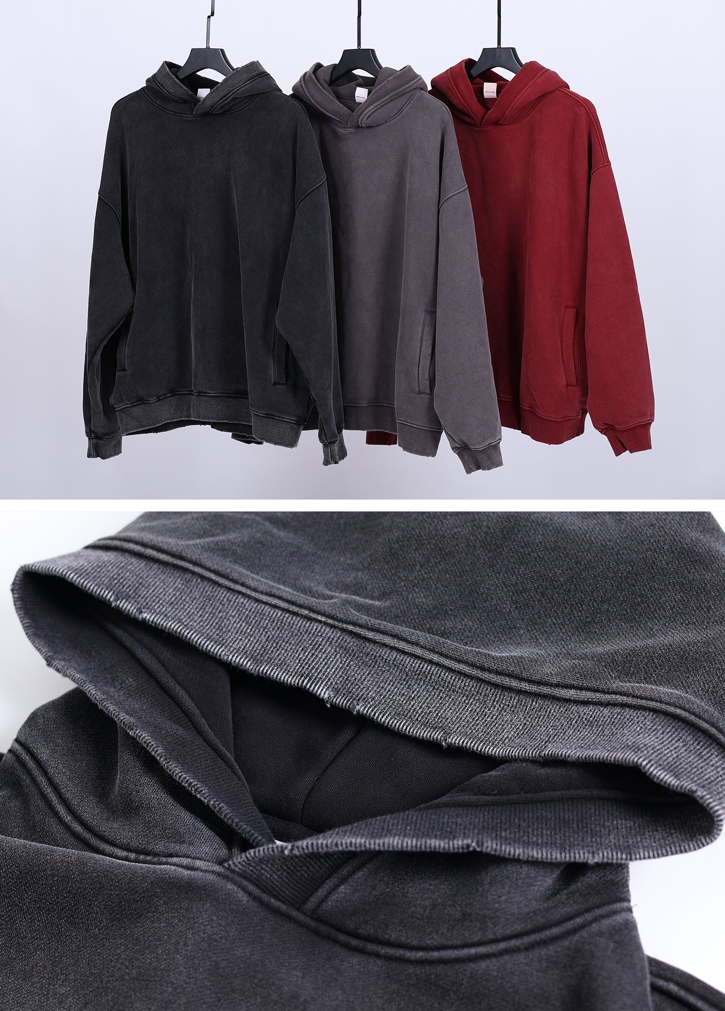 Side Pocket Brushed Hoodie