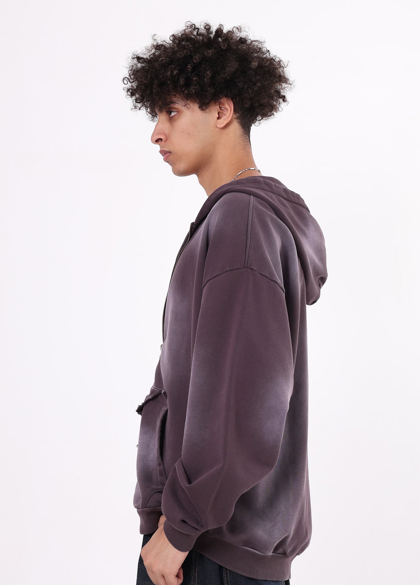 Destroyed Pocket Hoodie