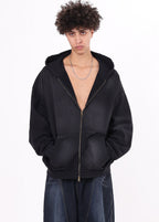 Destroyed Pocket Hoodie