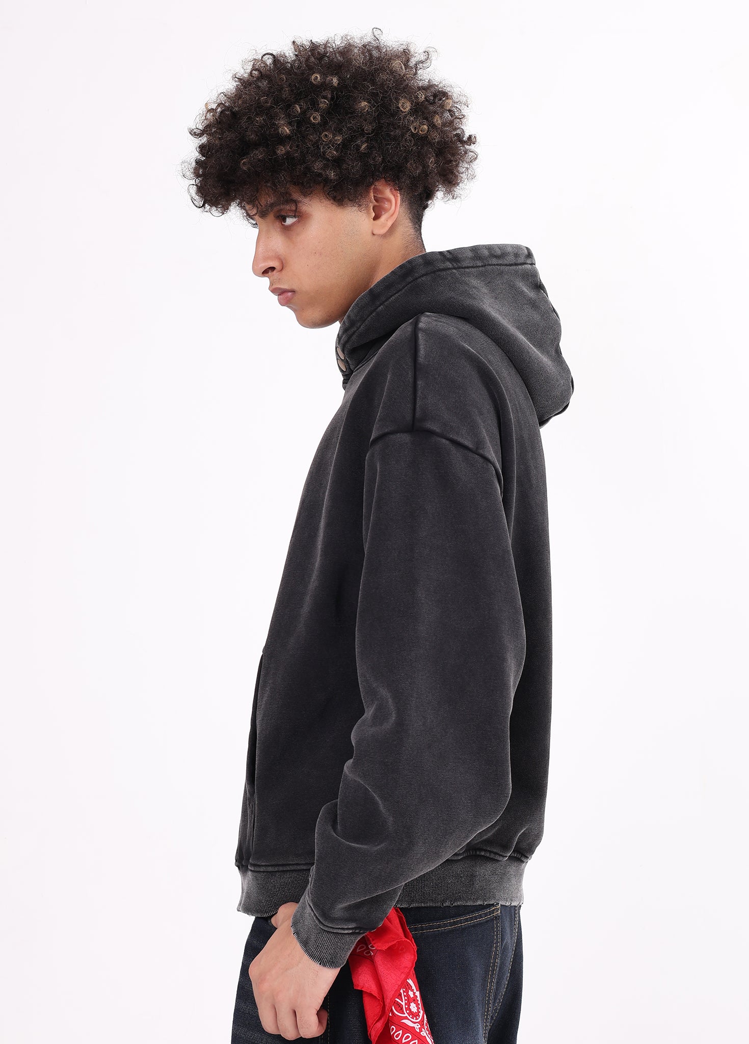Snap Button Hoodie