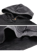 Snap Button Hoodie