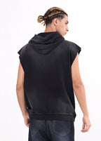 Sleeveless Hooded Vest