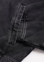 Half Mask Zip Hooded Jacket