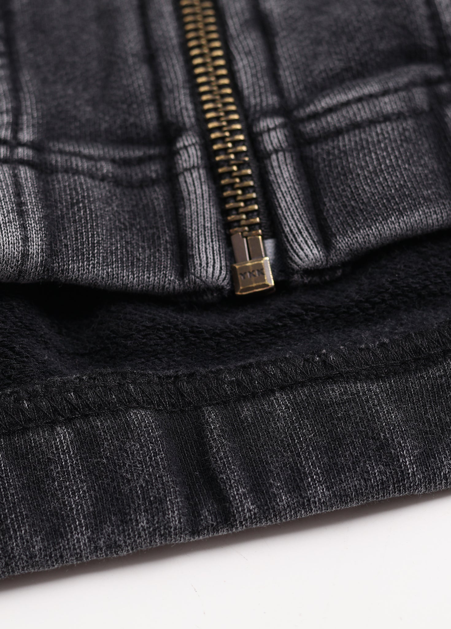 Half Mask Zip Hooded Jacket