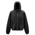 Half Mask Zip Hooded Jacket