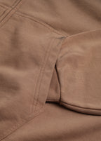 Gradient Brushed Zipper Hoodie