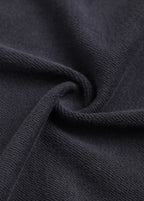 Patchwork Frayed Edge Zip Up Hoodie