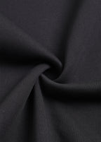 Overlock Embroidery Zip-up Hoodie