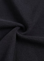 Overlock Embroidery Zip-up Hoodie
