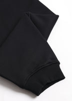 Overlock Embroidery Zip-up Hoodie