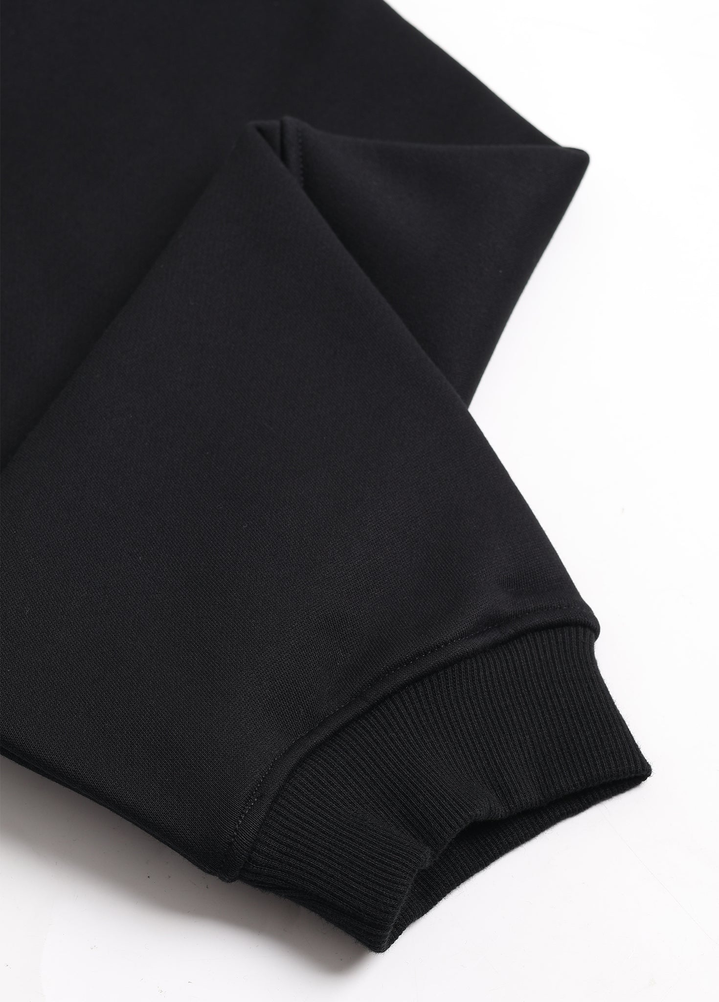 Overlock Embroidery Zip-up Hoodie