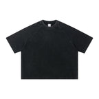 Boxy-Fit Waffle Raglan T-shirt