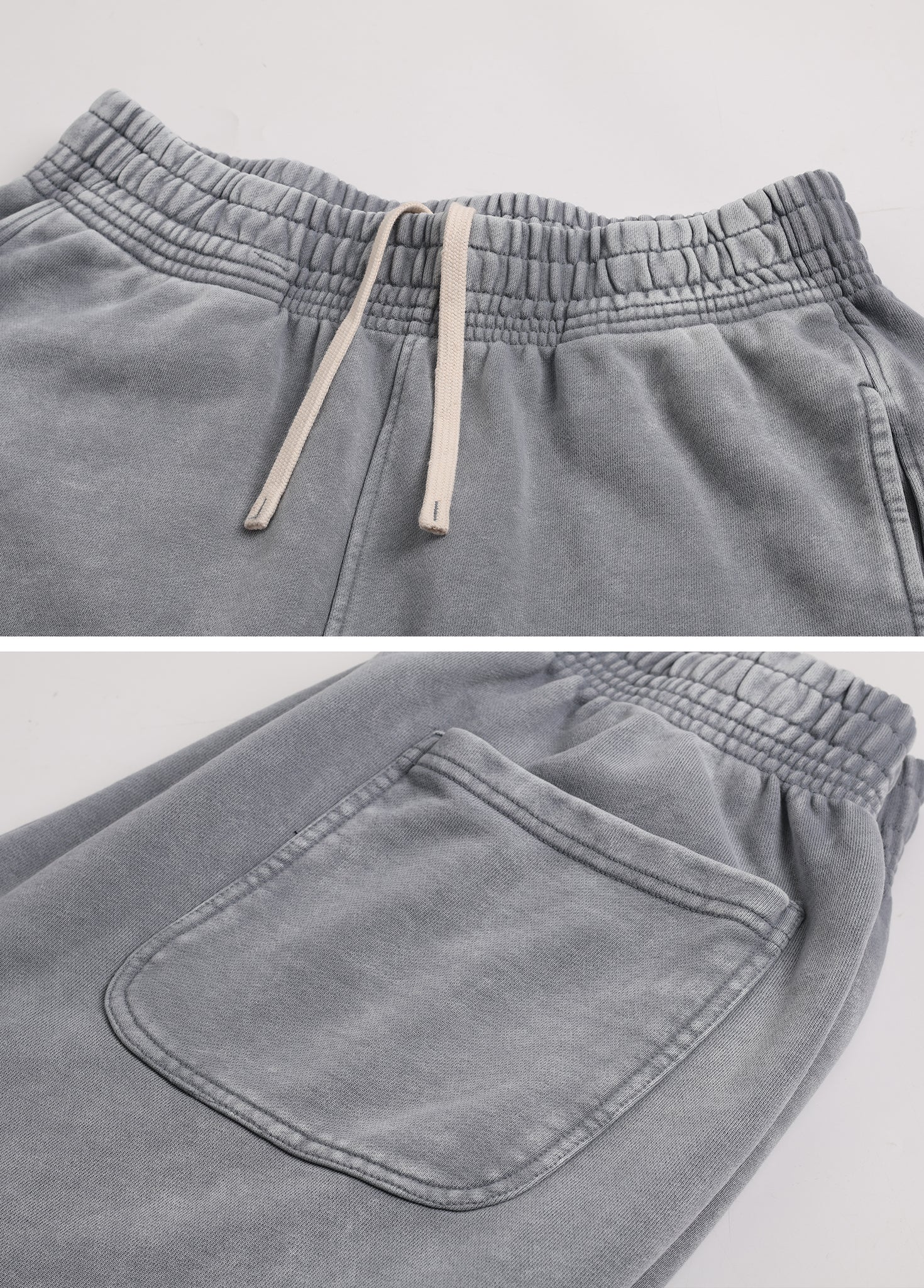Batik French Terry Curved Cut Pants