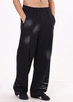 Gradient Brushed Straight-leg Pants