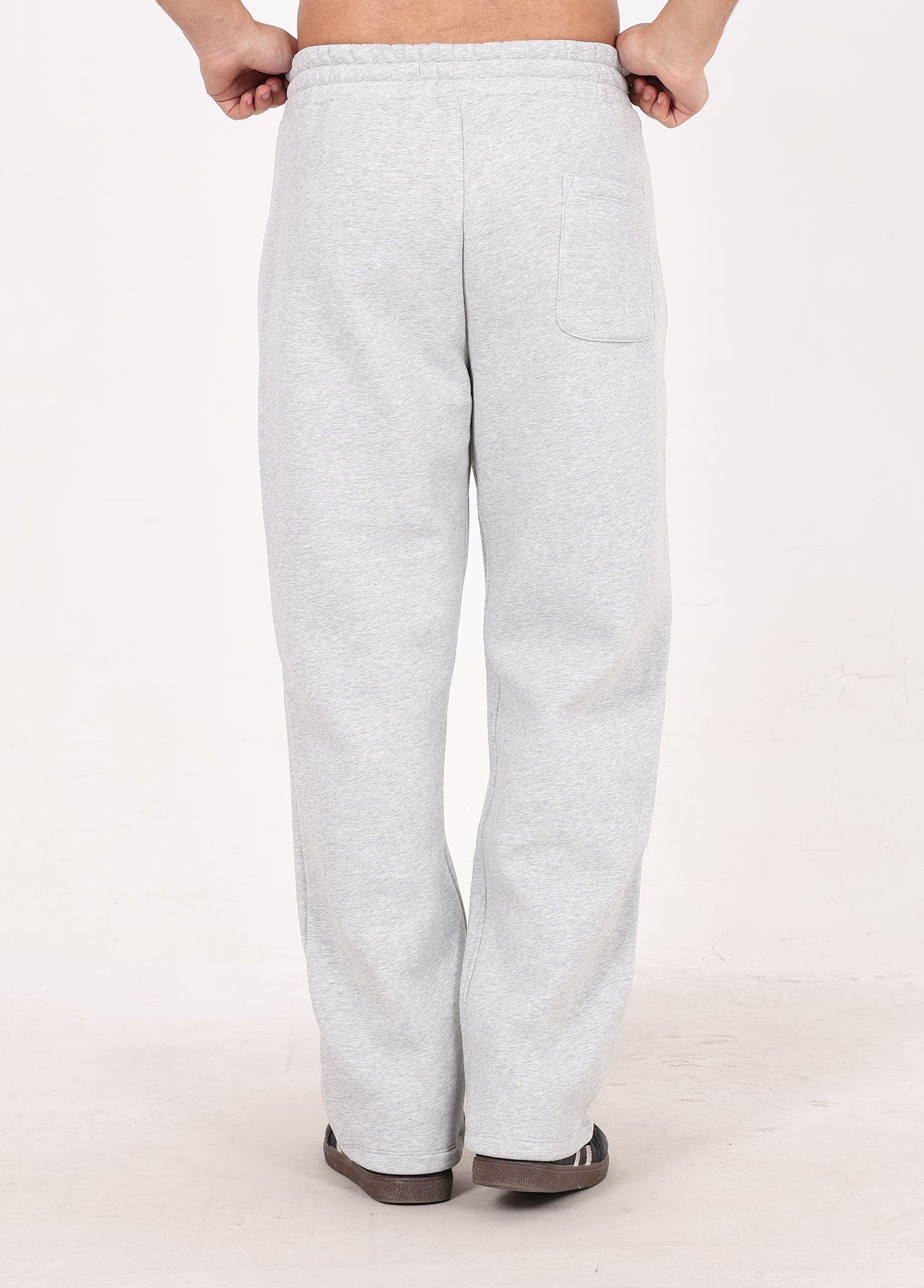 Straight-Leg Fleece Pants