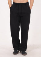 Straight-Leg Fleece Pants