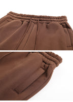Straight-Leg Fleece Pants