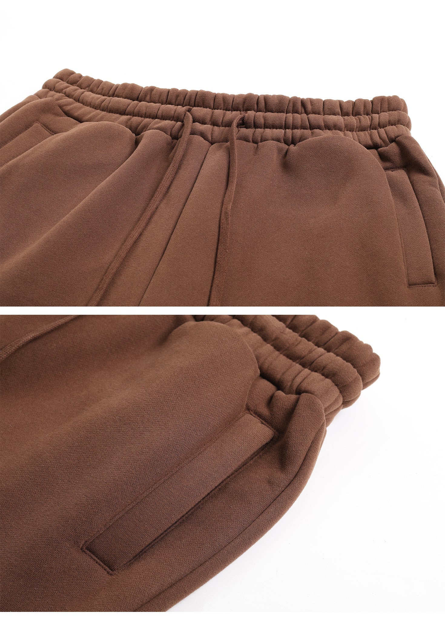 Straight-Leg Fleece Pants