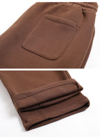 Straight-Leg Fleece Pants