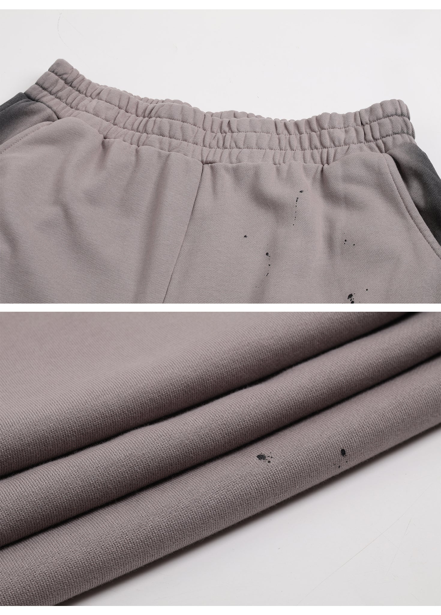 Spray Paint Graffiti Straight-leg Pants