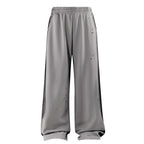 Spray Paint Graffiti Straight-leg Pants